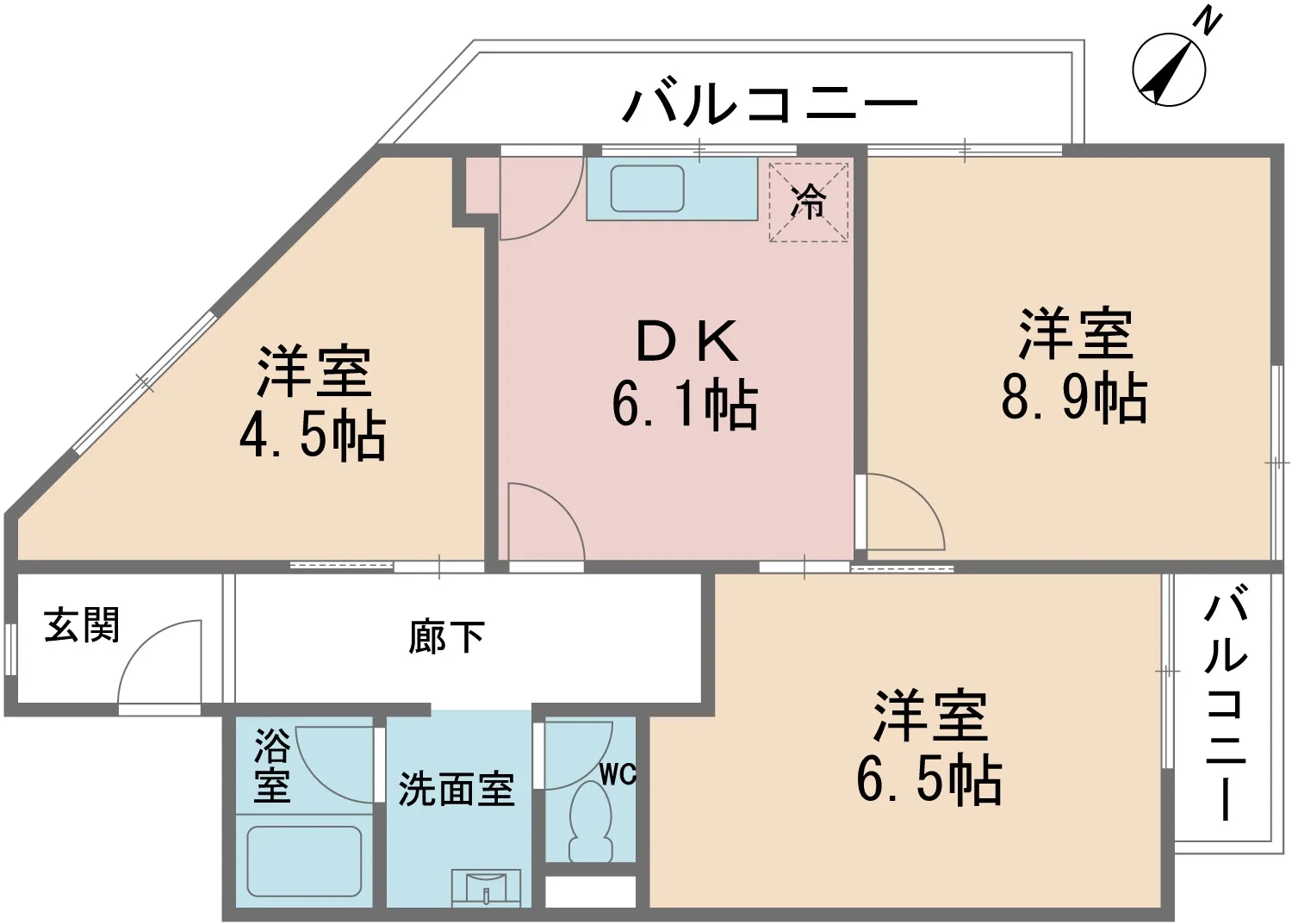 カルチェ六甲台　1,080万円